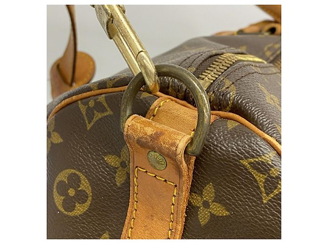 Keepall Louis Vuitton Boston Tasche Braun - Ansicht 9