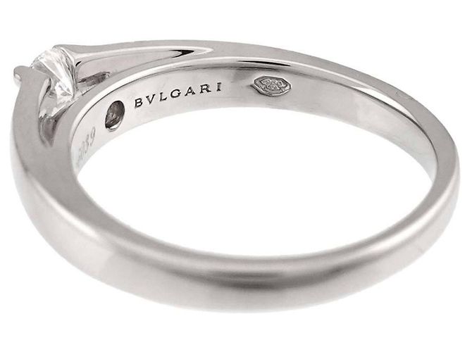 Bulgari Bvlgari Marry Me Platinbandring mit Diamanten - Ansicht 3