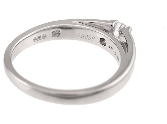 Bulgari Bvlgari Marry Me Platinbandring mit Diamanten - Ansicht 4