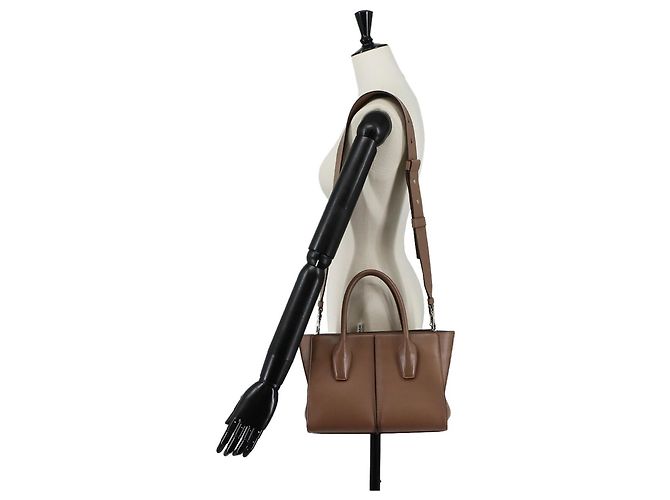 Borsa a mano 2 vie Tod's Holly Small Marrone - vista 10