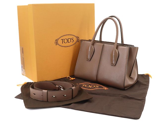 Borsa a mano 2 vie Tod's Holly Small Marrone - vista 2