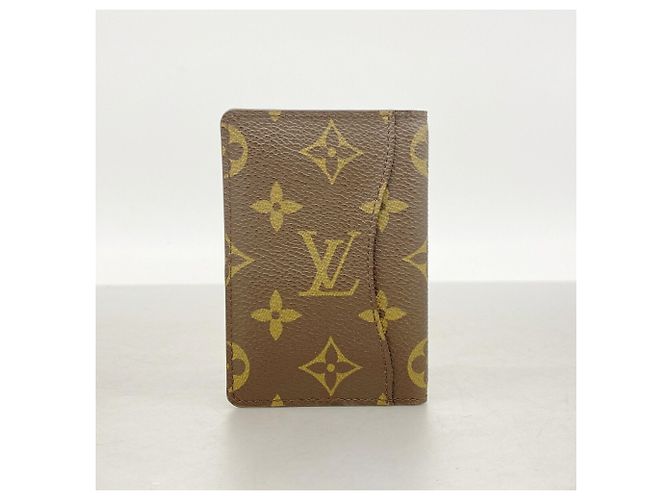 Louis Vuitton Monogram Organizer de Poche Card Case Castaño - vista 10
