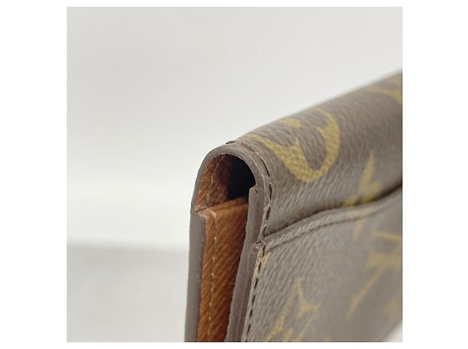 Louis Vuitton Monogram Organizer de Poche Card Case Castaño - vista 6