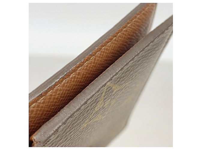 Louis Vuitton Monogram Organizer de Poche Card Case Castaño - vista 7