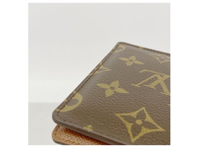 Louis Vuitton Monogram Organizer de Poche Card Case Castaño - vista 9