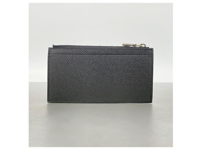 Portacarte e monete Louis Vuitton Taiga Grigio - vista 11