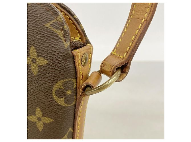 Borsa a tracolla Louis Vuitton Monogram Druot Marrone - vista 7