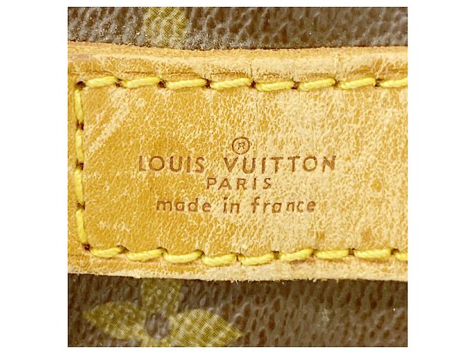 Louis Vuitton Brown Boston Monogram Keepall Bandoulière 55 Braun - Ansicht 5