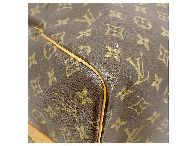 Louis Vuitton Brown Boston Monogram Keepall Bandoulière 55 Braun - Ansicht 6