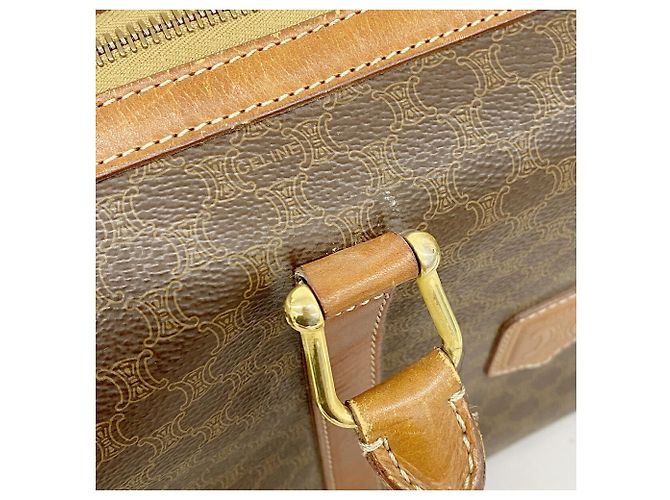 Céline Bolso Celine Macadam Brown para mujer Castaño - vista 10