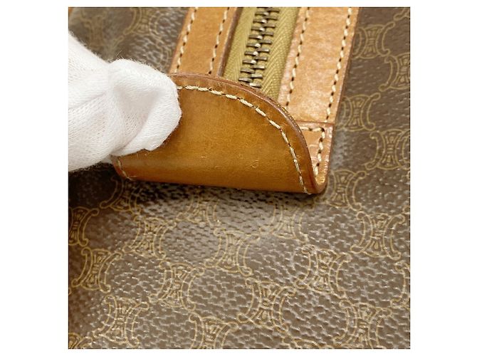 Céline Bolso Celine Macadam Brown para mujer Castaño - vista 13