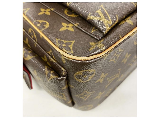 Borsa Louis Vuitton Monogram Excentricite Marrone - vista 6