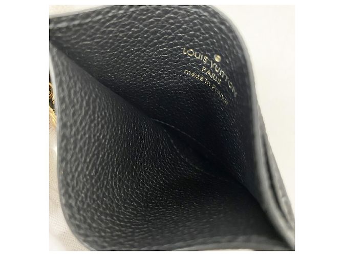 Louis Vuitton Monogram Empreinte Card Case Nero - vista 3