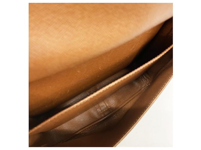 Borsa a tracolla Louis Vuitton Monogram Cartouchiere GM Marrone - vista 4