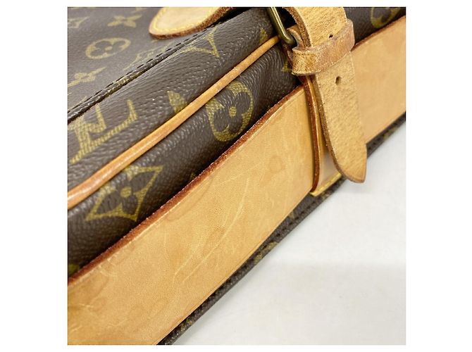Borsa a tracolla Louis Vuitton Monogram Cartouchiere GM Marrone - vista 9