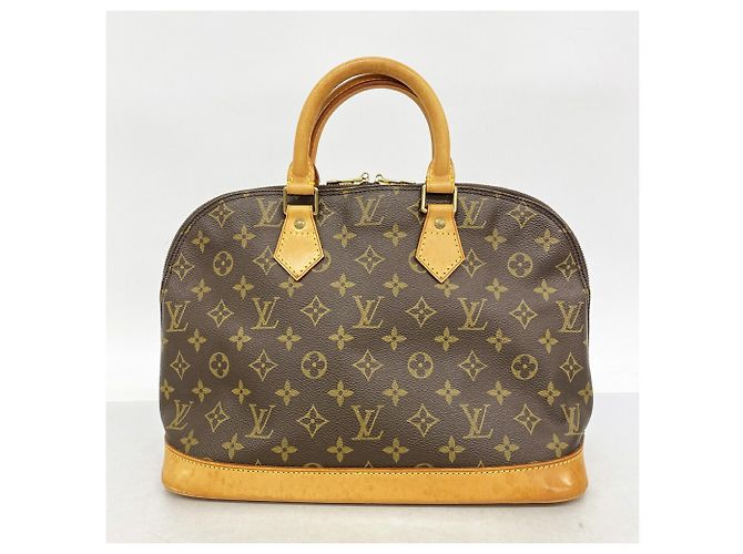 Borsa a mano Louis Vuitton Alma Monogram Marrone - vista 10