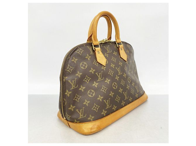 Borsa a mano Louis Vuitton Alma Monogram Marrone - vista 2