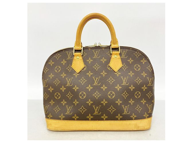 Borsa Louis Vuitton Alma Monogram Marrone - vista 10
