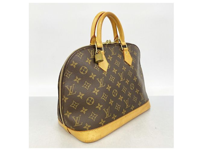 Borsa Louis Vuitton Alma Monogram Marrone - vista 2