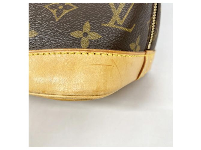 Borsa Louis Vuitton Alma Monogram Marrone - vista 7
