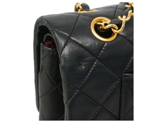 Borsa a tracolla Chanel Matelassé Nero - vista 7
