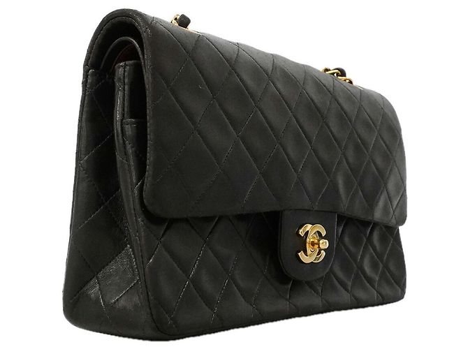 Chanel Matelassé Schultertasche Schwarz - Ansicht 2