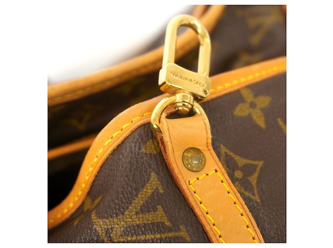 Louis Vuitton Monogram Portable Bandoulière Garment Case Castaño - vista 7
