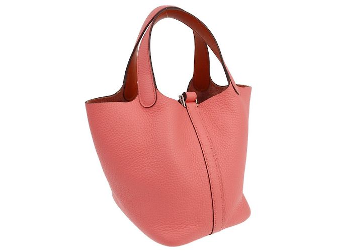 Hermès Hermes Picotin Lock Clemence PM Pink - Ansicht 2