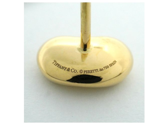 Autre Marque Orecchini a lobo Bean di Tiffany & Co. in oro giallo 18K - vista 4