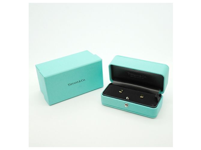 Autre Marque Orecchini a lobo Bean di Tiffany & Co. in oro giallo 18K - vista 9
