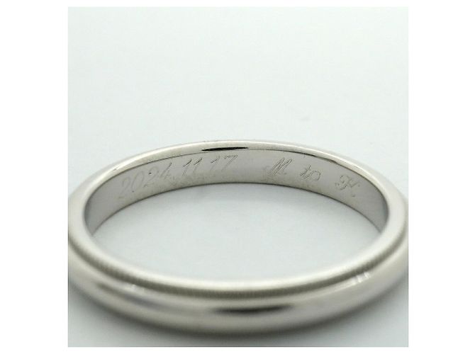 Autre Marque Tiffany & Co. Milgrain Band Ring in Platinum - view 5