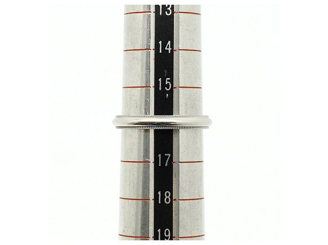 Autre Marque Tiffany & Co. Milgrain Band Ring in Platinum - view 6