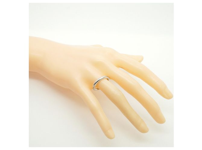 Autre Marque Tiffany & Co. Milgrain Band Ring in Platinum - view 7