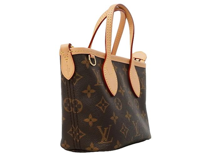Bolso Louis Vuitton Monogram Neverfull BB Beige - vista 2