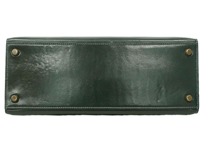 Hermès Borsa Hermes Kelly 28 Verde - vista 3