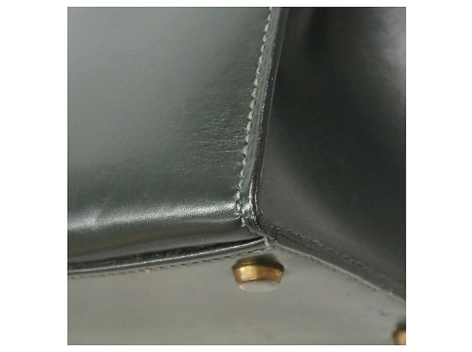 Hermès Borsa Hermes Kelly 28 Verde - vista 6