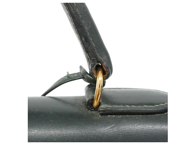 Hermès Borsa Hermes Kelly 28 Verde - vista 8