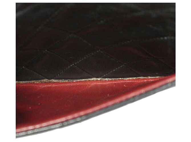 Chanel Matelassé Schultertasche mit Kette Schwarz - Ansicht 13