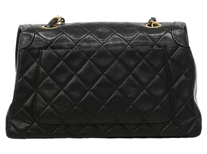 Chanel Matelassé Schultertasche mit Kette Schwarz - Ansicht 17