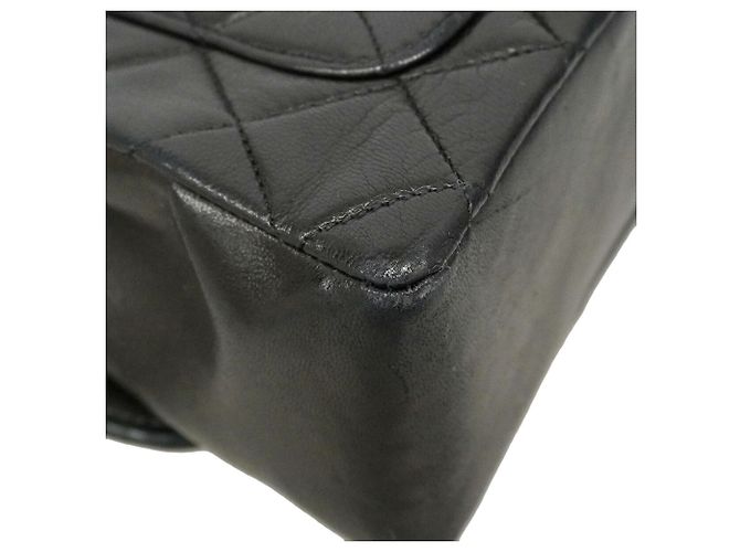 Chanel Matelassé Schultertasche mit Kette Schwarz - Ansicht 7