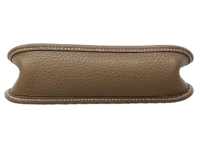Hermès Borsa a tracolla Hermes Evelyne TPM Taupe - vista 3