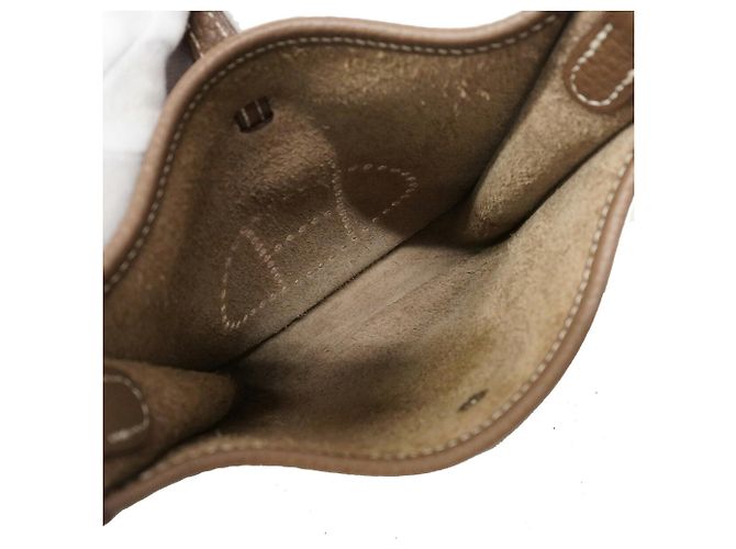 Hermès Borsa a tracolla Hermes Evelyne TPM Taupe - vista 4