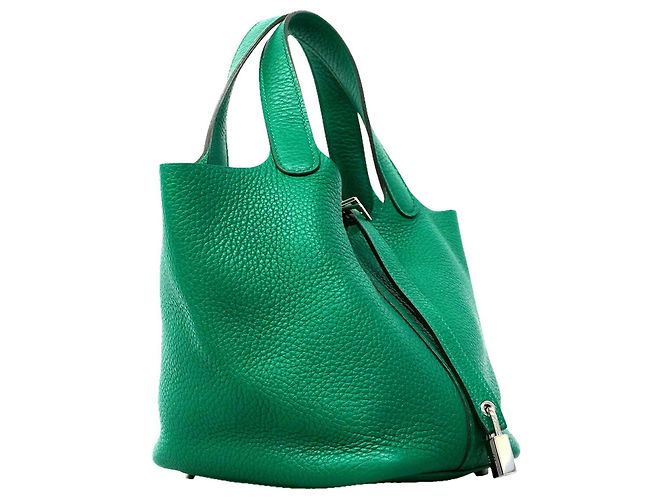Hermès Sac à main Hermes Picotin Lock PM Vert - vue 2