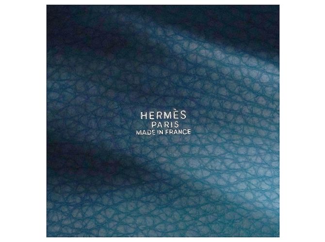 Hermès Sac à main Hermes Picotin PM Bleu - vue 5