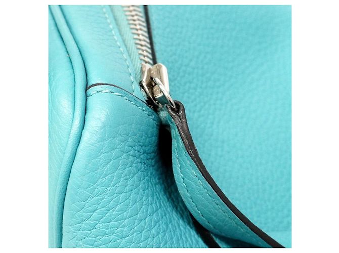 Hermès Bolsa Hermes Lindy 30 Azul - vista 10