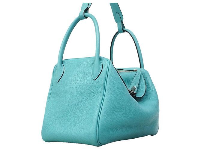 Hermès Bolsa Hermes Lindy 30 Azul - vista 2