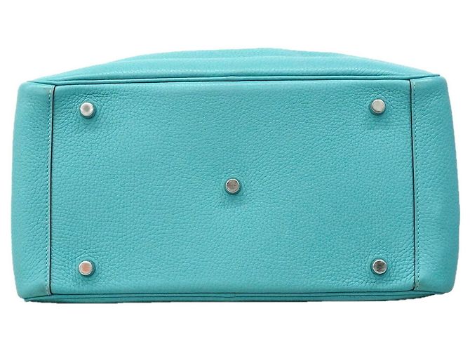 Hermès Bolsa Hermes Lindy 30 Azul - vista 3