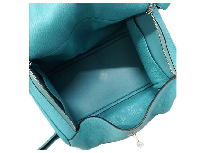 Hermès Bolsa Hermes Lindy 30 Azul - vista 4