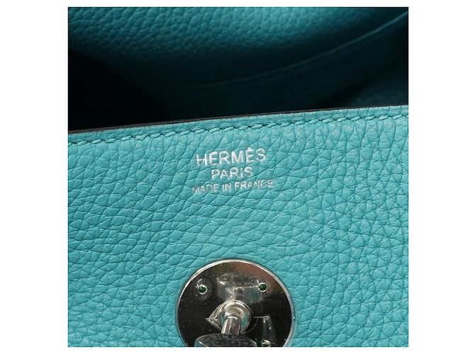 Hermès Bolsa Hermes Lindy 30 Azul - vista 5