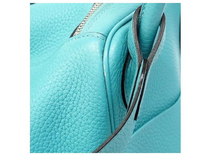 Hermès Bolsa Hermes Lindy 30 Azul - vista 8